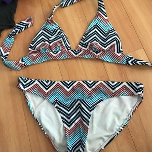 Triangle Print Bikini